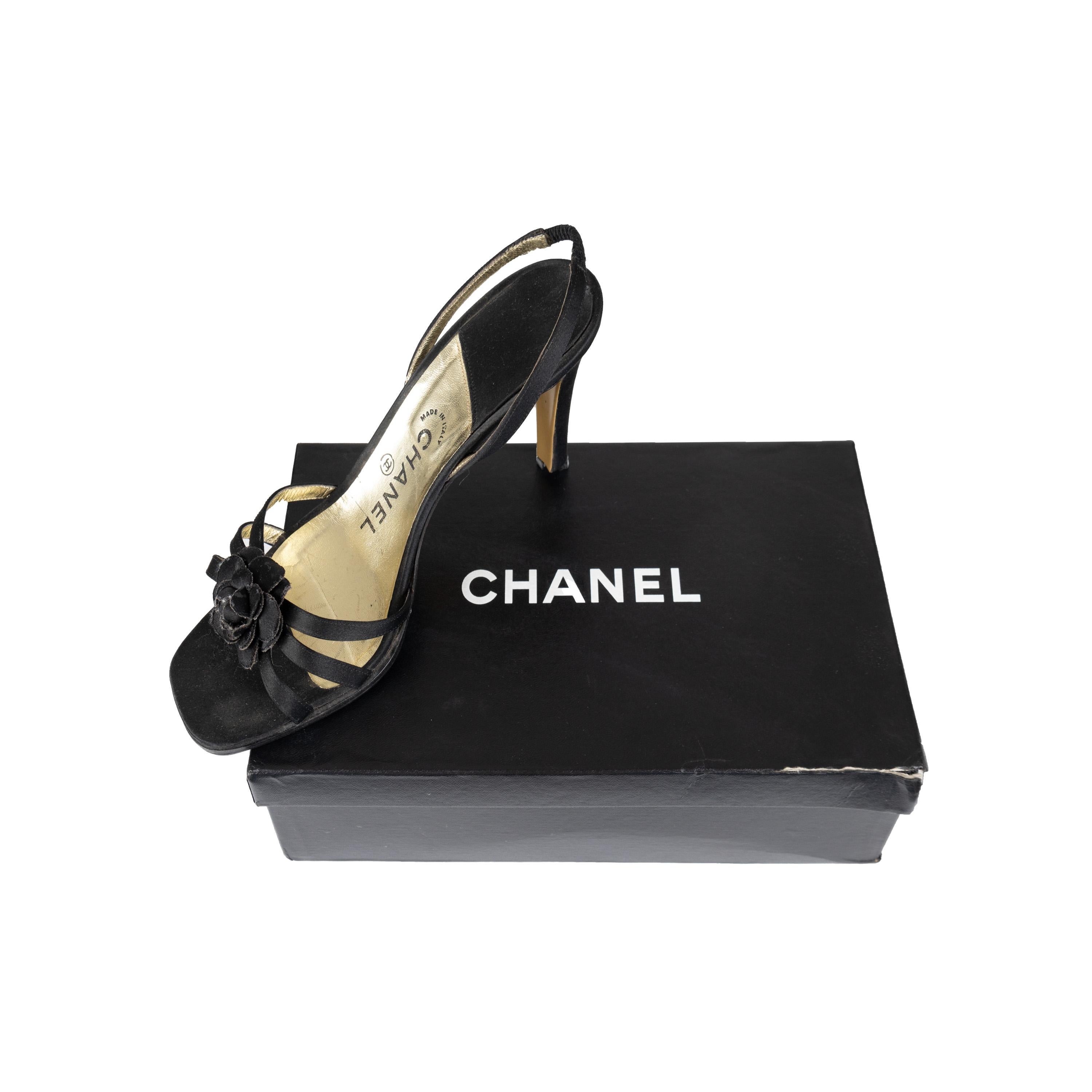 Chanel Slingback Heels - '00s In Good Condition For Sale In Milano, IT