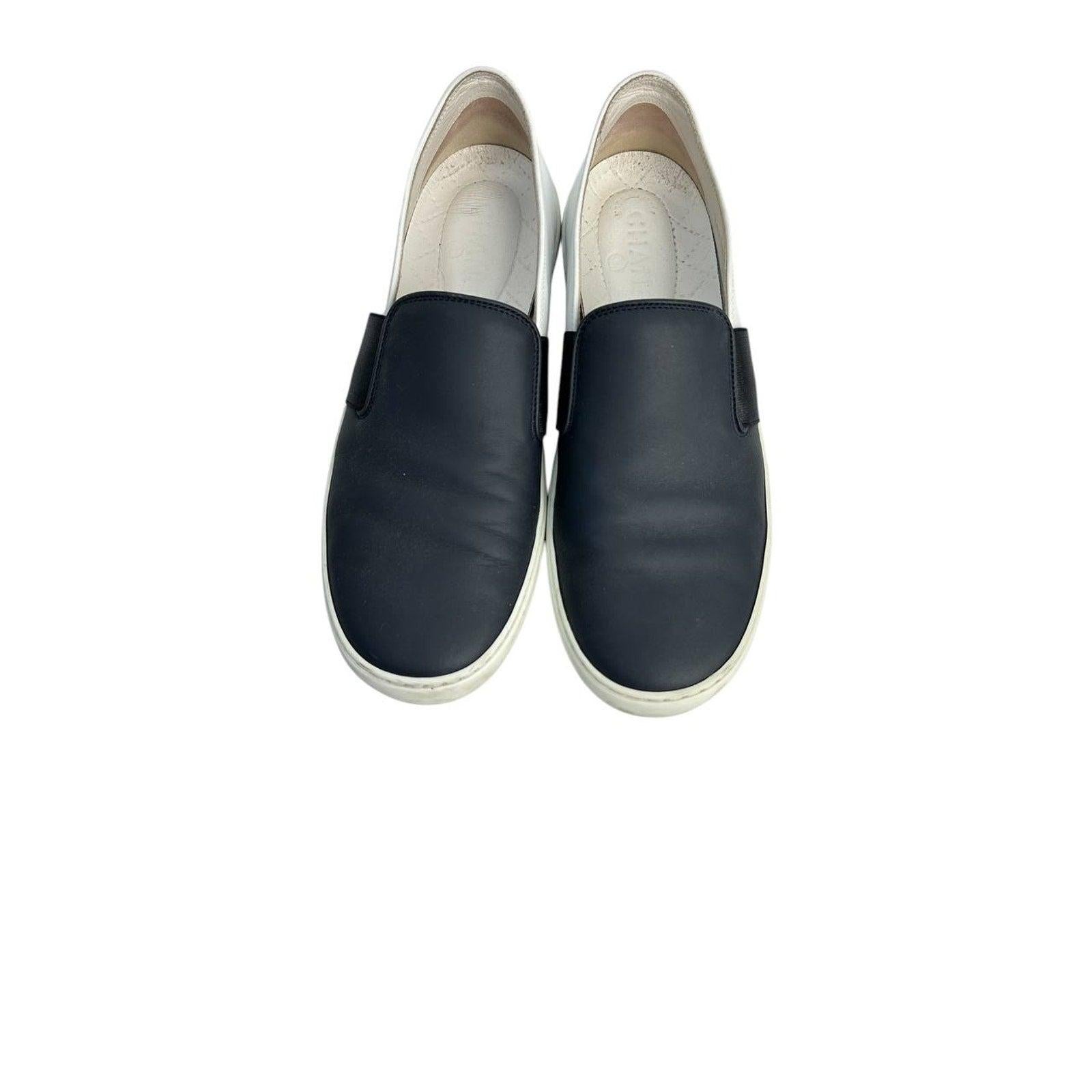 Chanel Slip-on in pelle Sz.40, 5 In condizioni buone in vendita a Krakow, PL