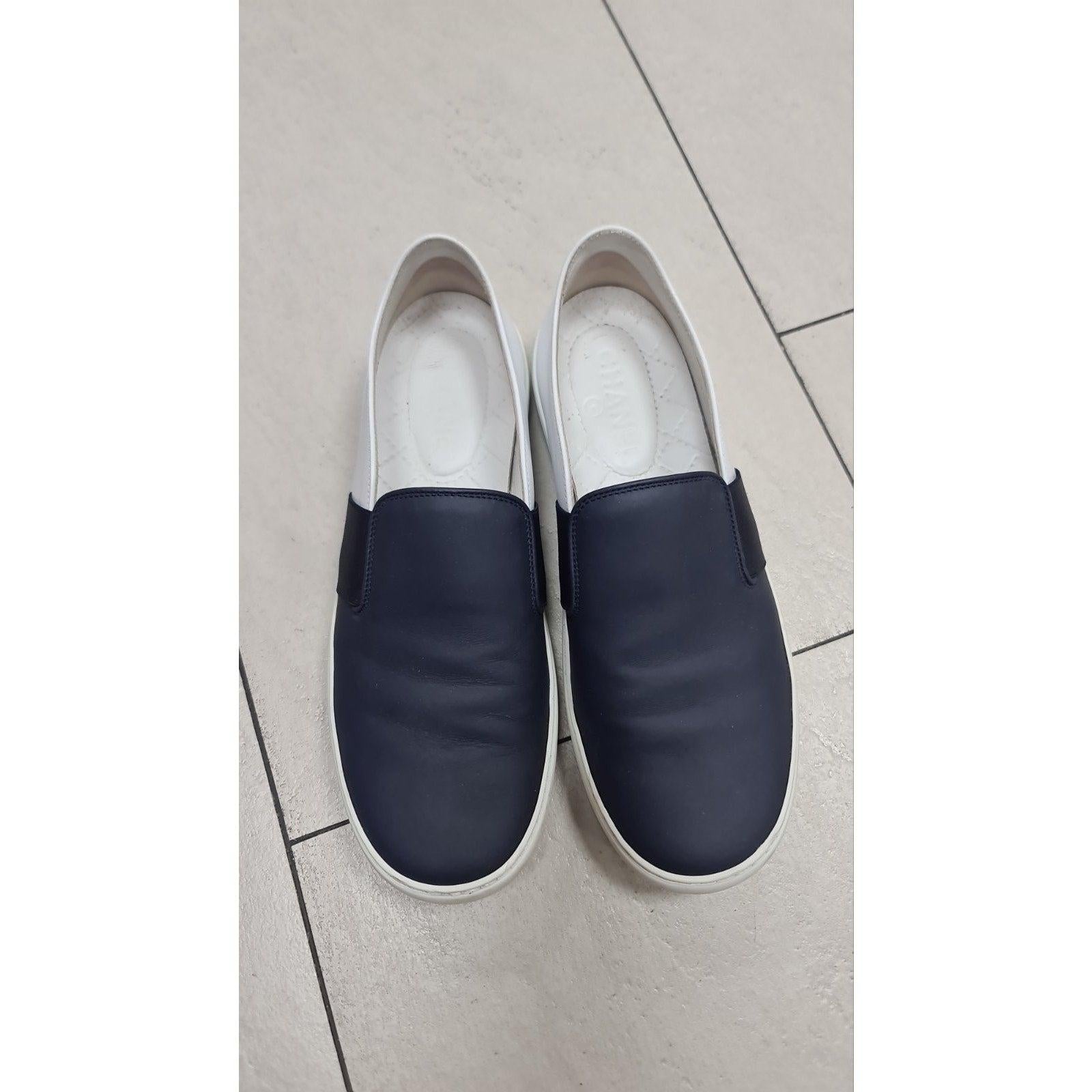 Chanel Slip-on in pelle Sz.40, 5 in vendita 1