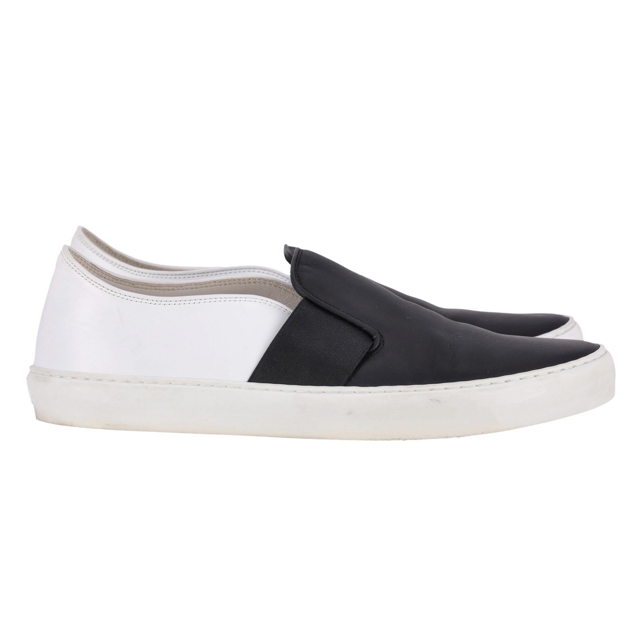 Women's Chanel Slip On Leather Sneakers