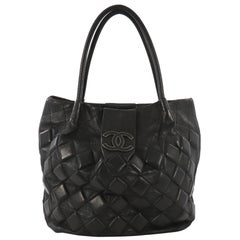 Chanel Sloane Square Tote 3D Quilted Calfskin Medium