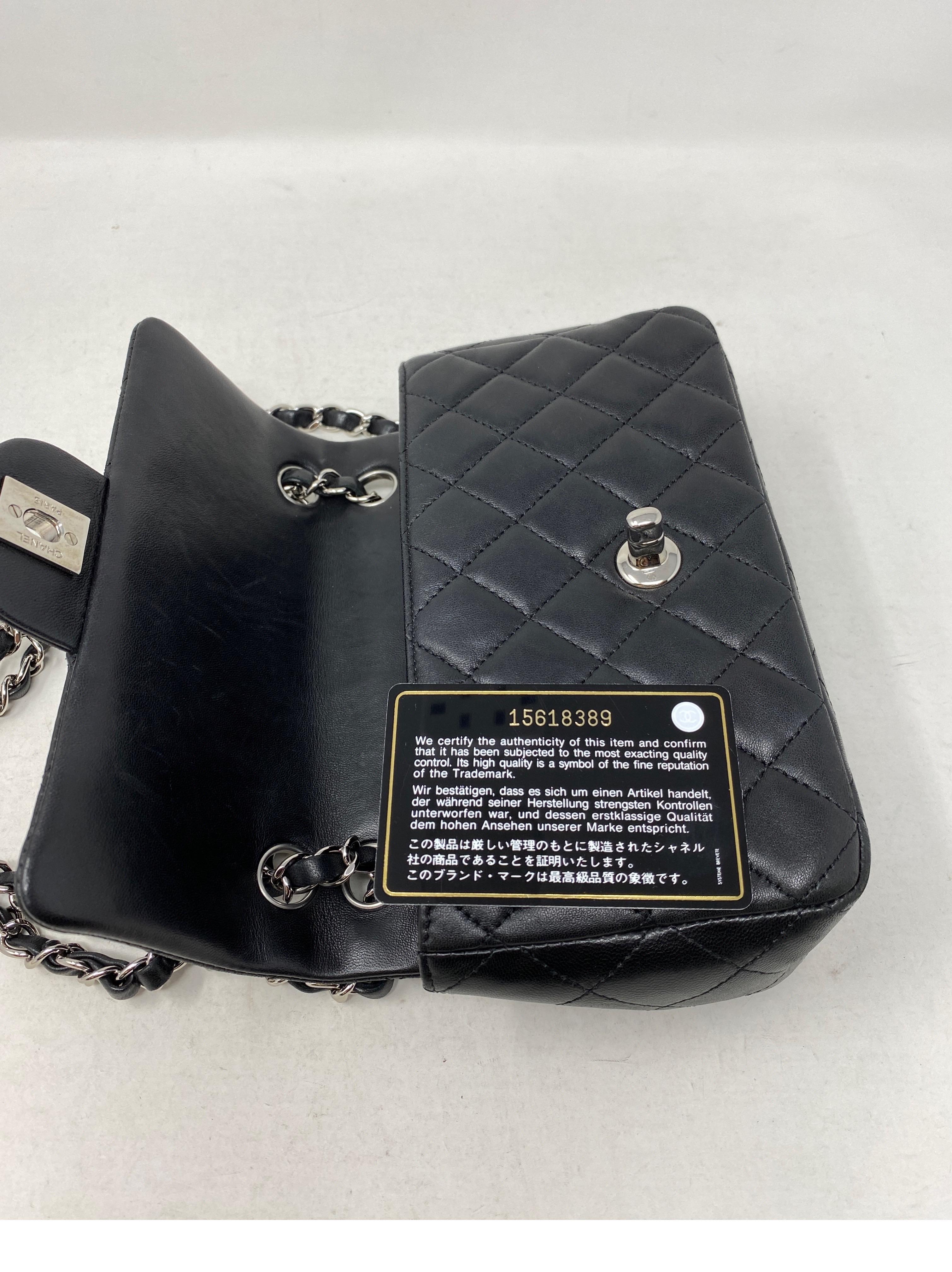 Chanel Small Black Crossbody Bag 4