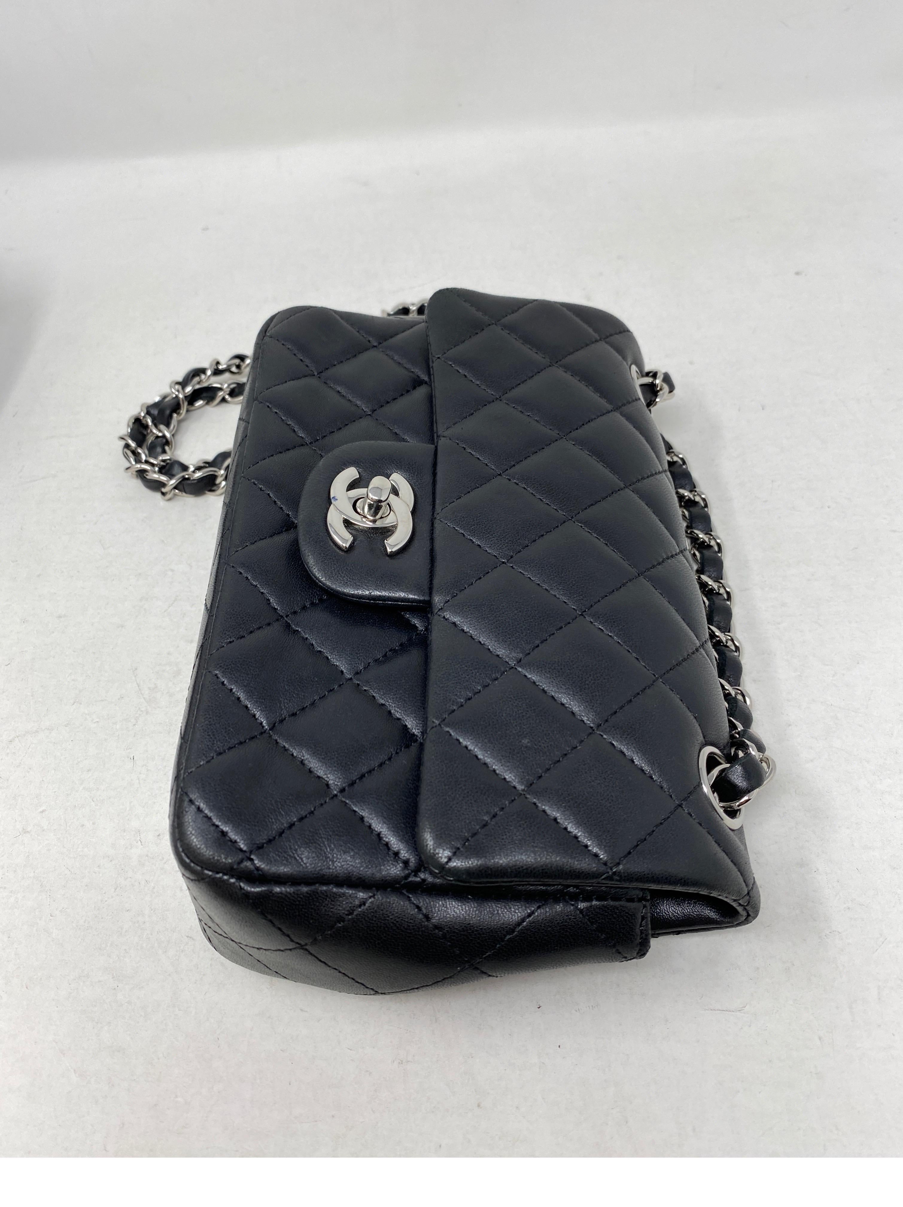 Chanel Small Black Crossbody Bag 9