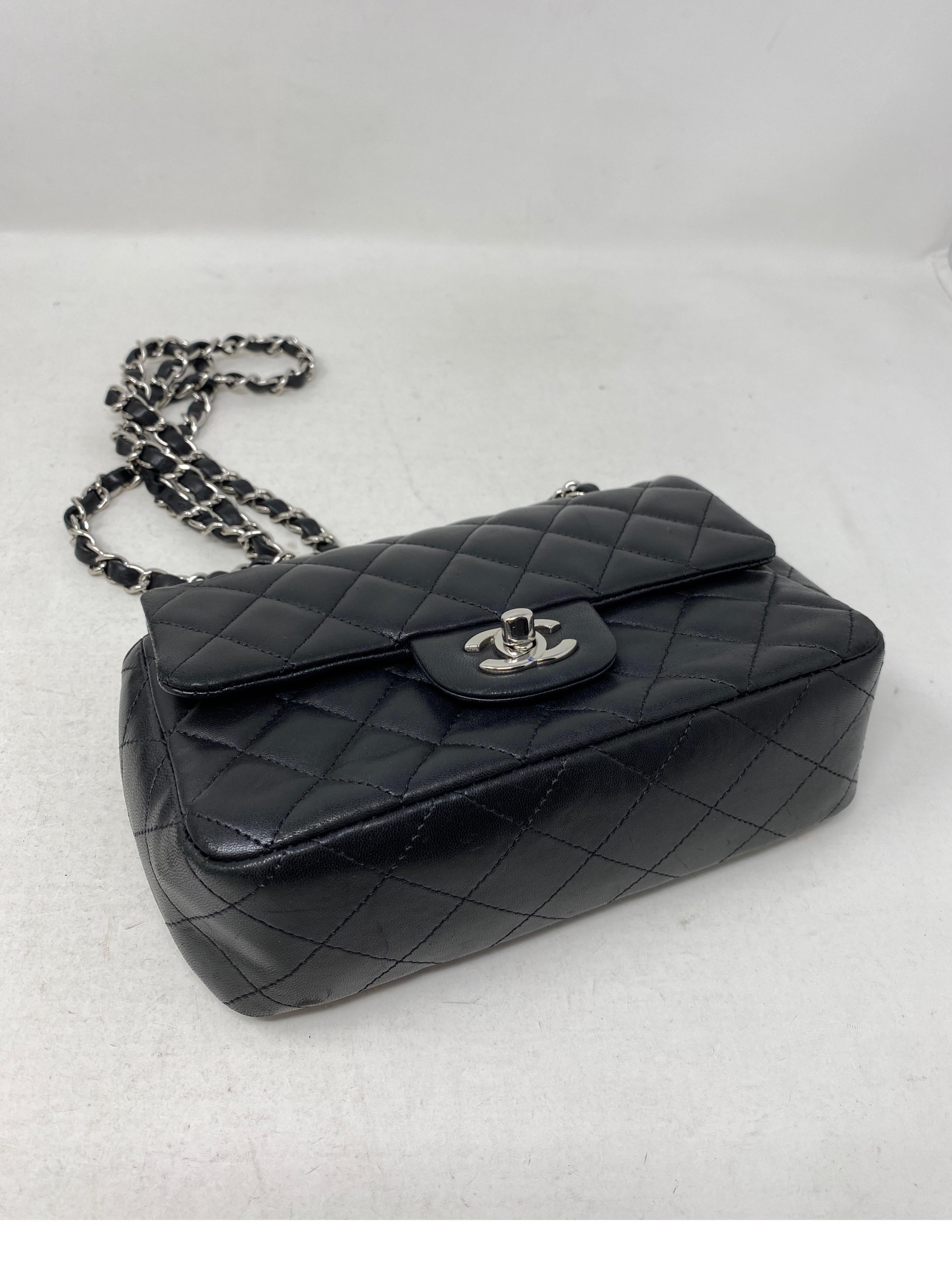Chanel Small Black Crossbody Bag 11