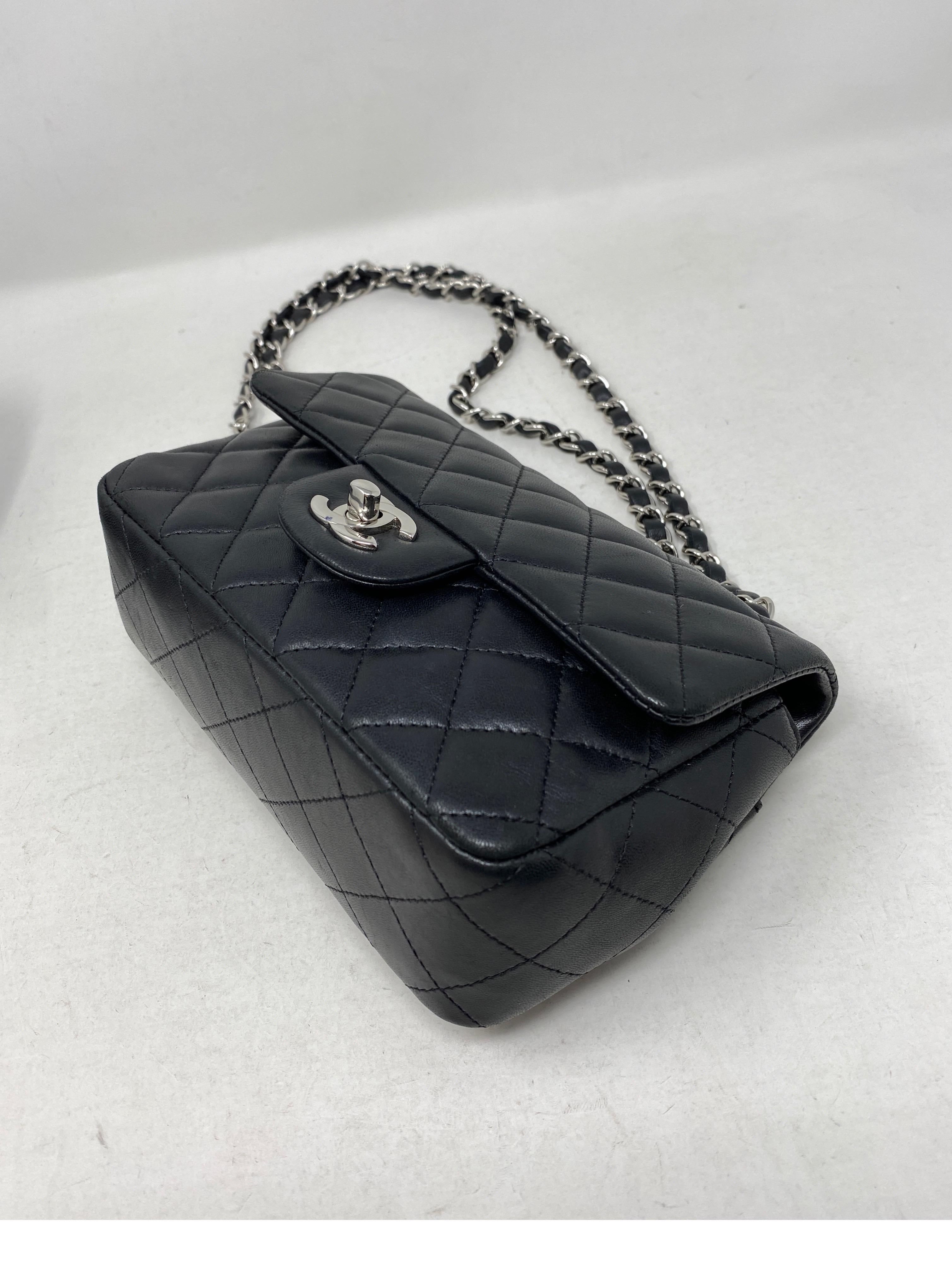 Chanel Small Black Crossbody Bag In Good Condition In Athens, GA