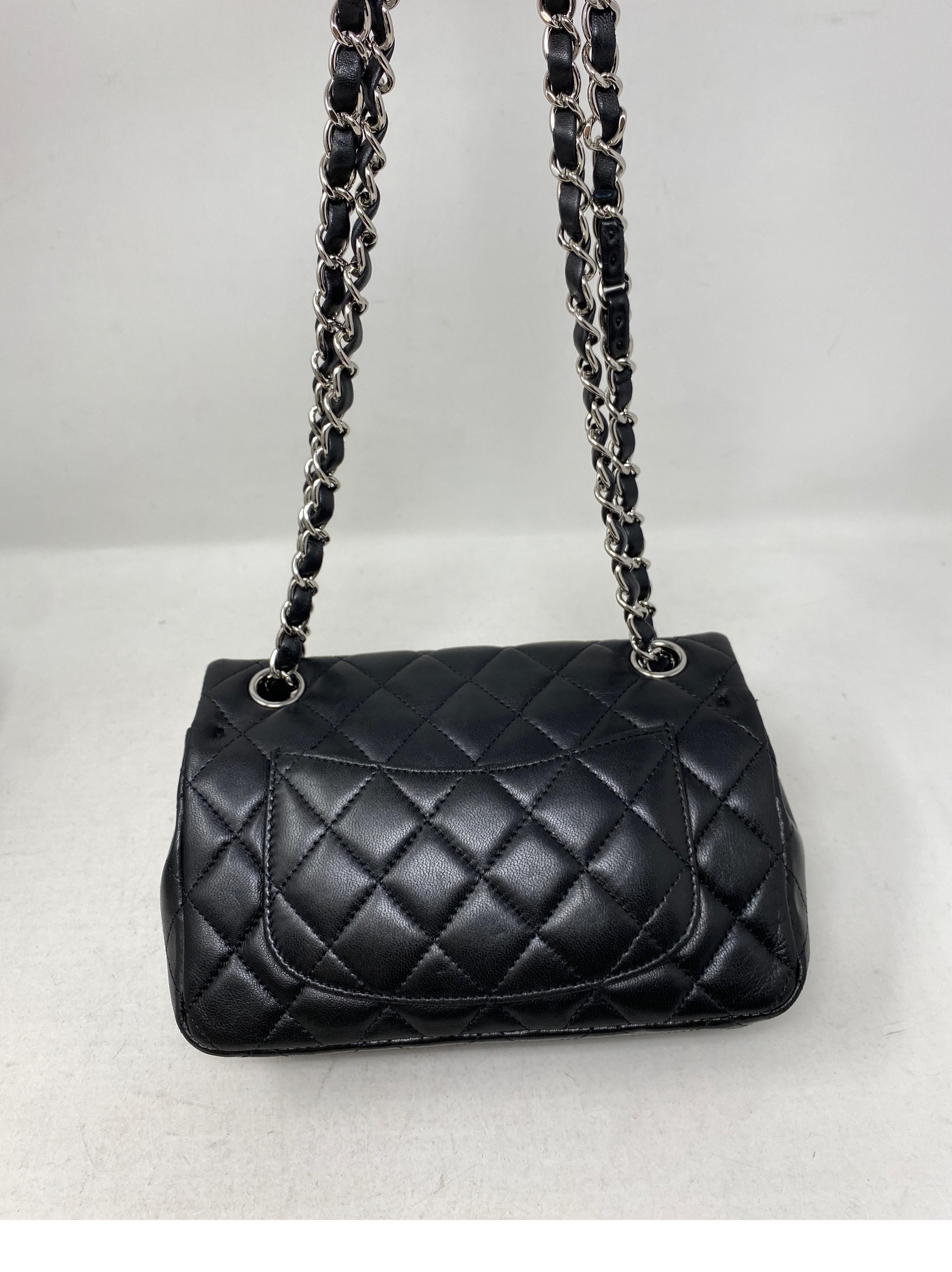 Women's or Men's Chanel Small Black Crossbody Bag