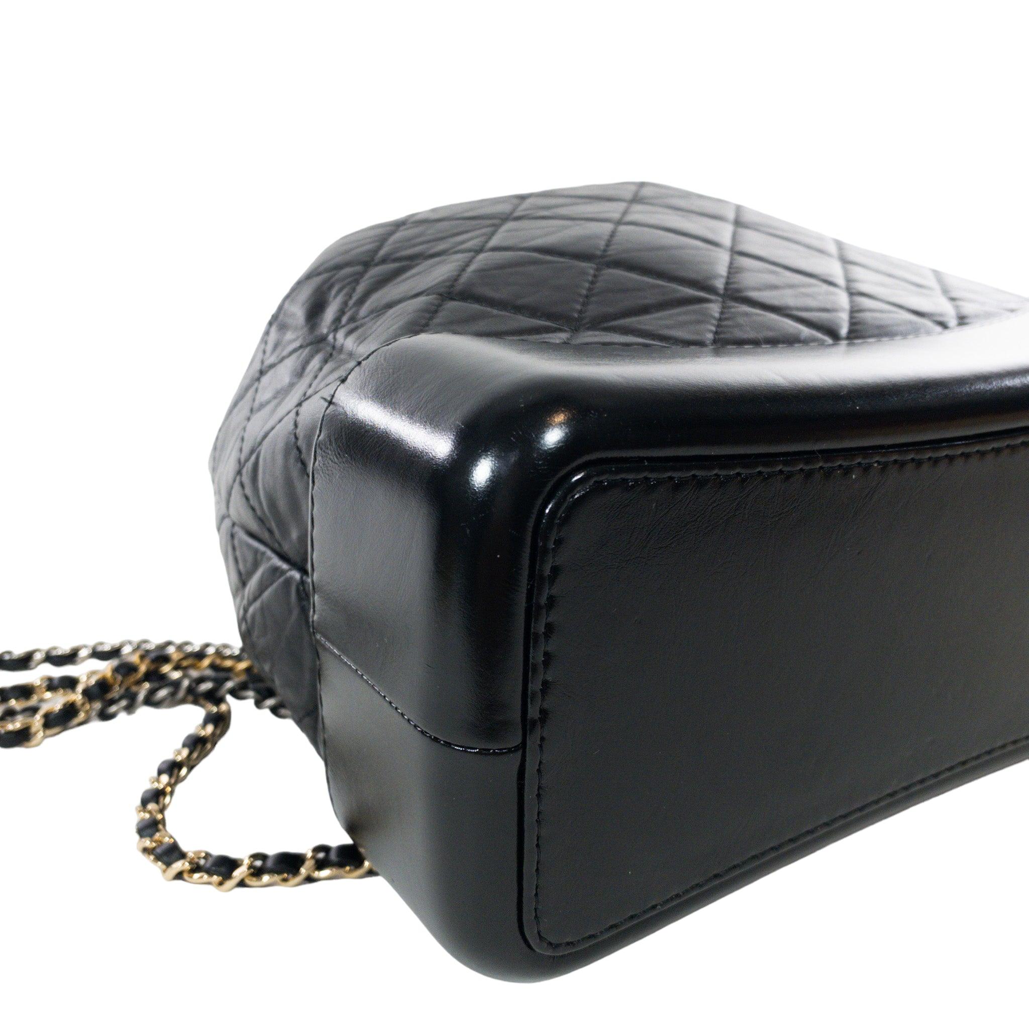 Petit sac à dos Gabrielle noir de Chanel en vente 1