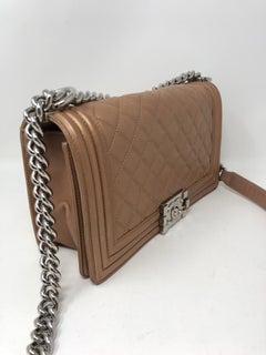 Chanel Small Boy Bronze Bag