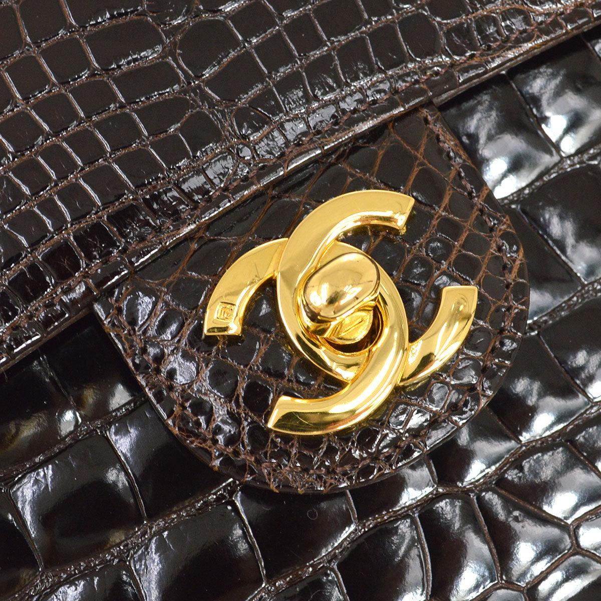 Pre-Owned Vintage Condition
From 1991 Collection
Crocodile Leather
Gold Hardware
Includes Authenticity Card, Dust Bag, Box
W 7