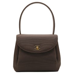 Chanel Mini Sac Kelly Brown 