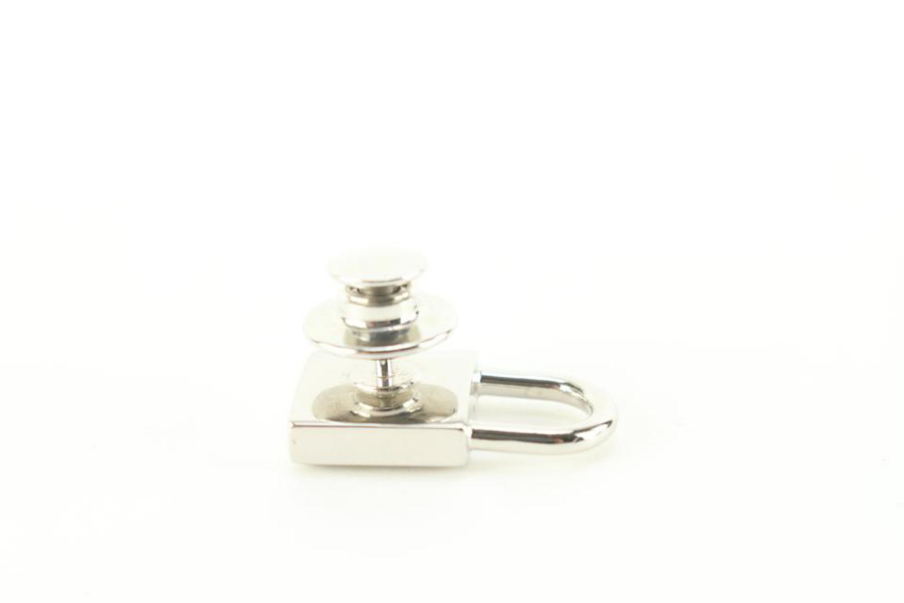 Chanel Small CC Logo Padlock Brooch Pin 43ca83s 4