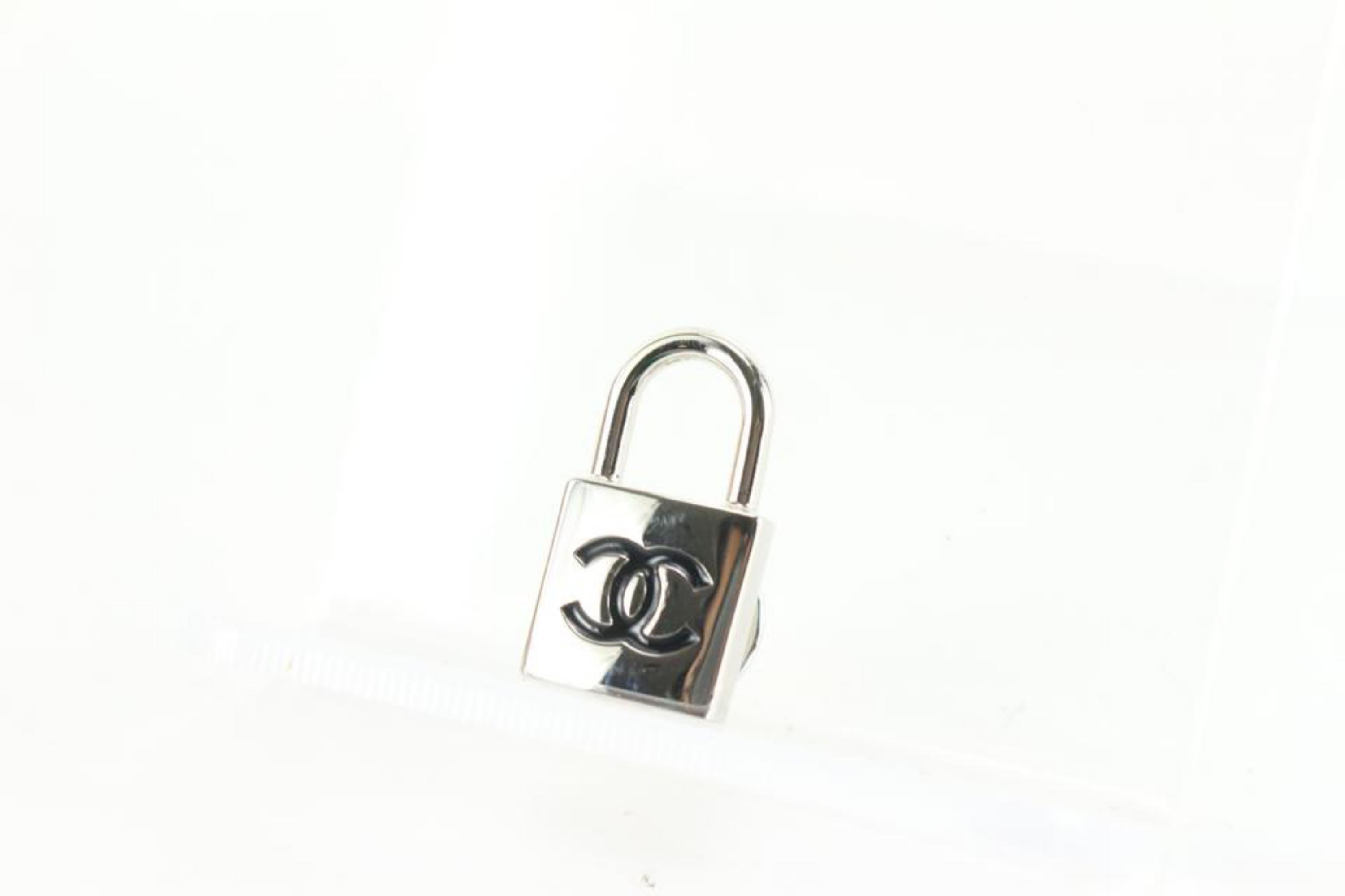 Chanel Small CC Logo Padlock Brooch Pin 43ca83s 2