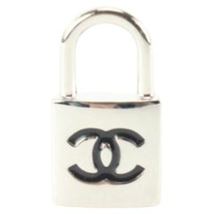 Chanel Small CC Logo Padlock Brooch Pin 43ca83s
