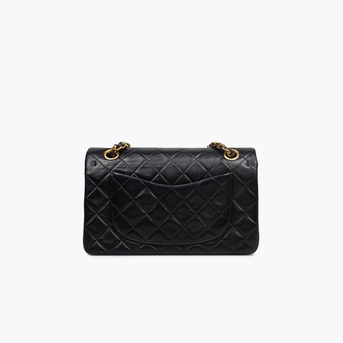 Black Chanel Small Classic Double Flap Bag