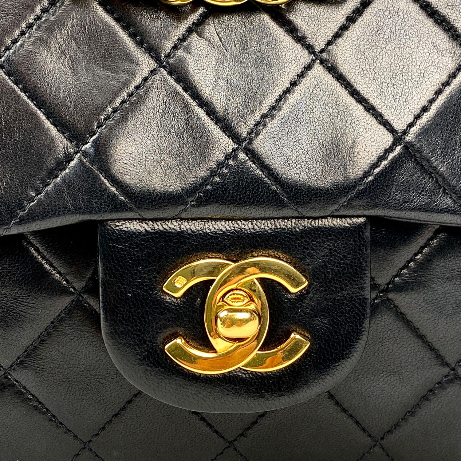 Women's or Men's Chanel Small Classic Double Flap Bag For Sale