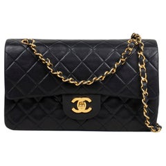 Retro Chanel Small Classic Double Flap Bag