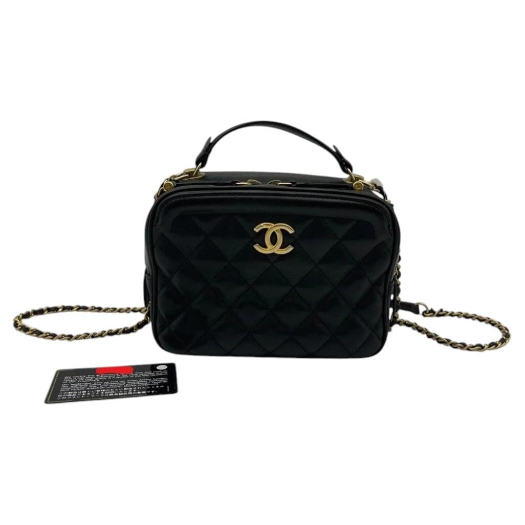 Borsa a tracolla da donna Chanel, piccola valigetta classica, borsa per fotocamera in vendita