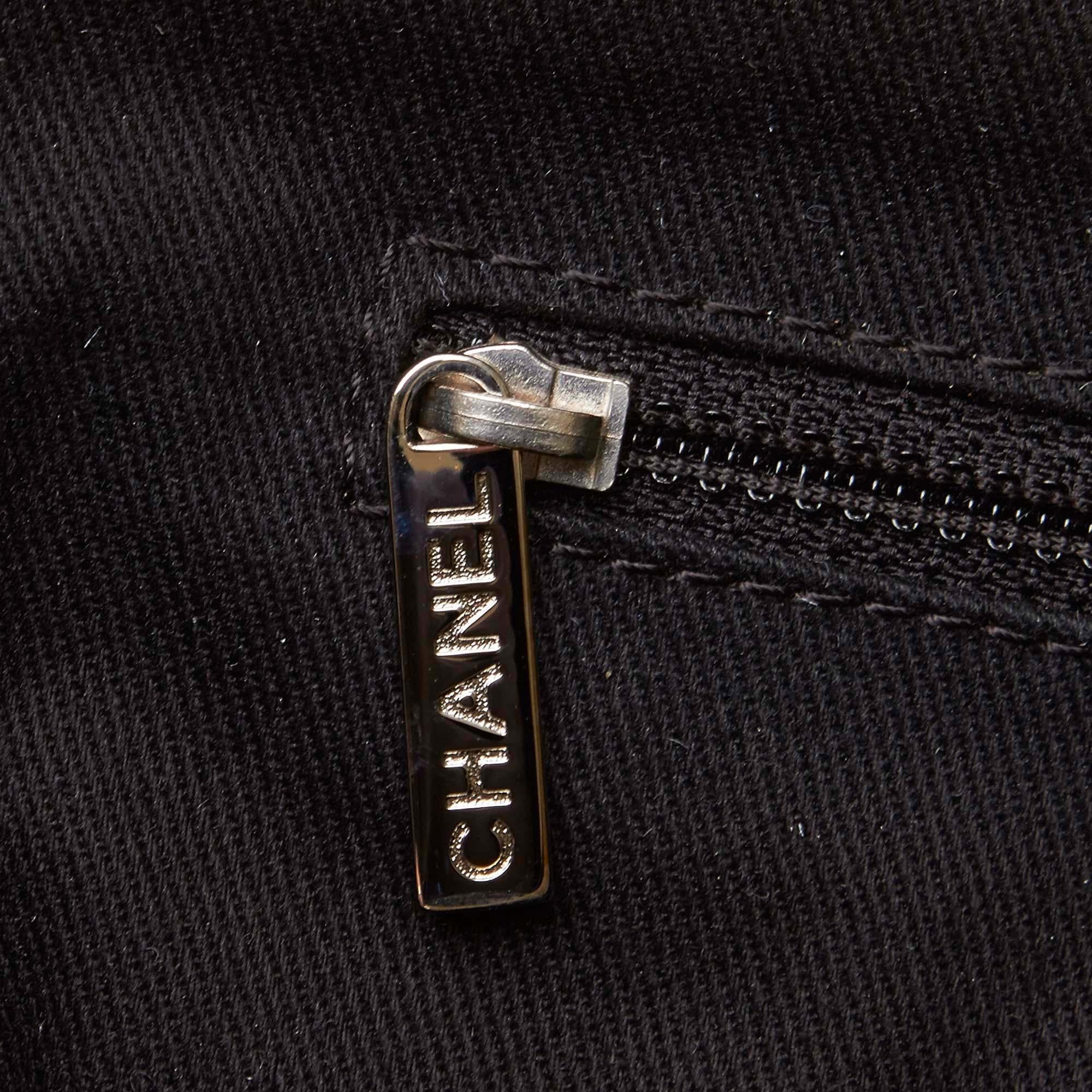 Chanel Small Deauville Logo Tote 2