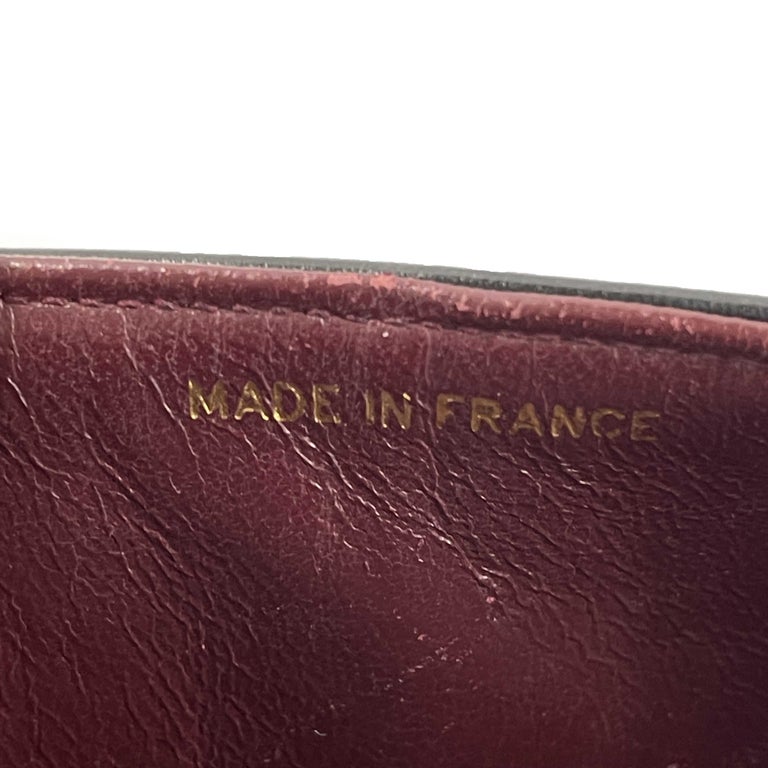 CHANEL Small Double Flap Black Leather Classic Crossbody Shoulder Bag