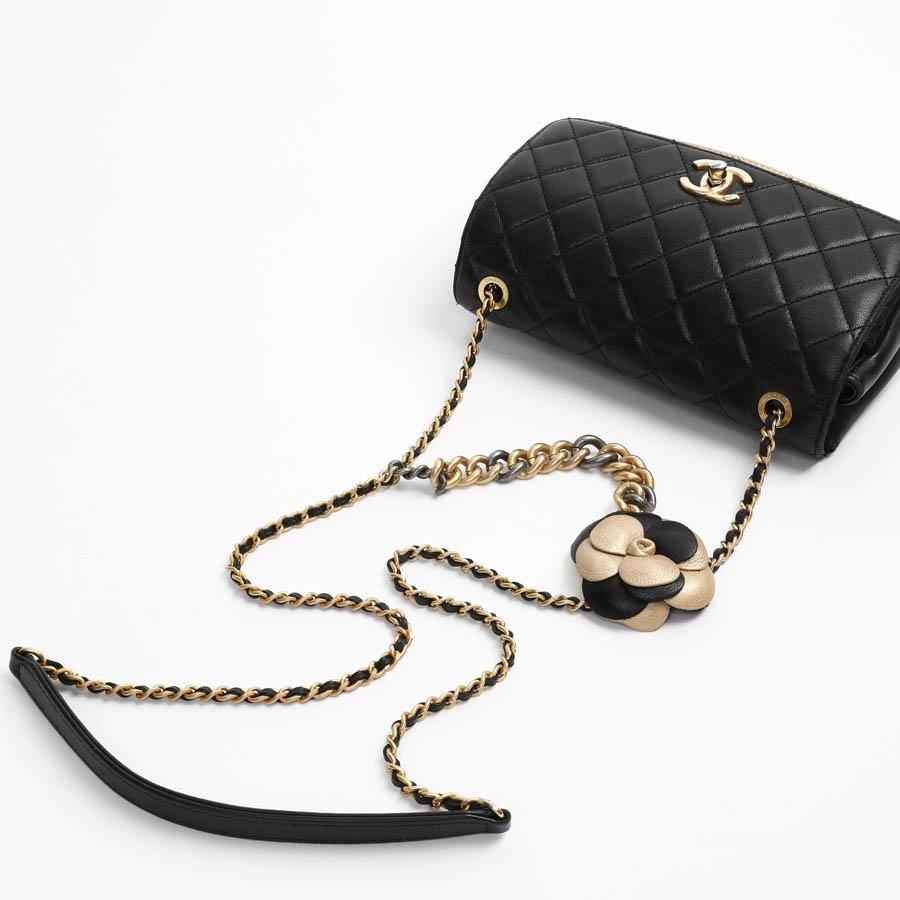 CHANEL Small Flap Bag In Quilted Leather 11