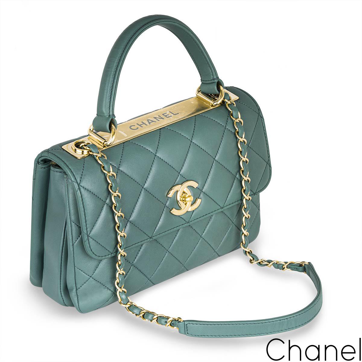 chanel trendy cc green