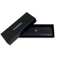 Chanel Small Kit in Black Leather And CC Logo