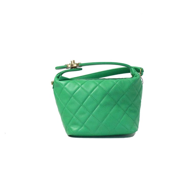 Chanel Small Hobo Bag AS3917 B10551 NM376 , Green, One Size