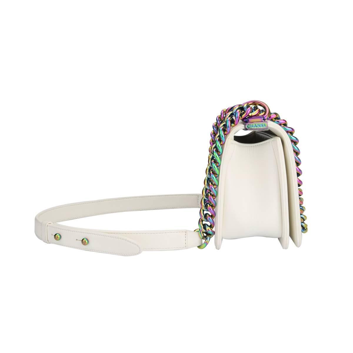 chanel led boy bag