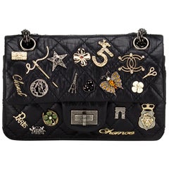 Chanel Small Reissue Charm Paris Icons Mini Flap Bag Limited Edition