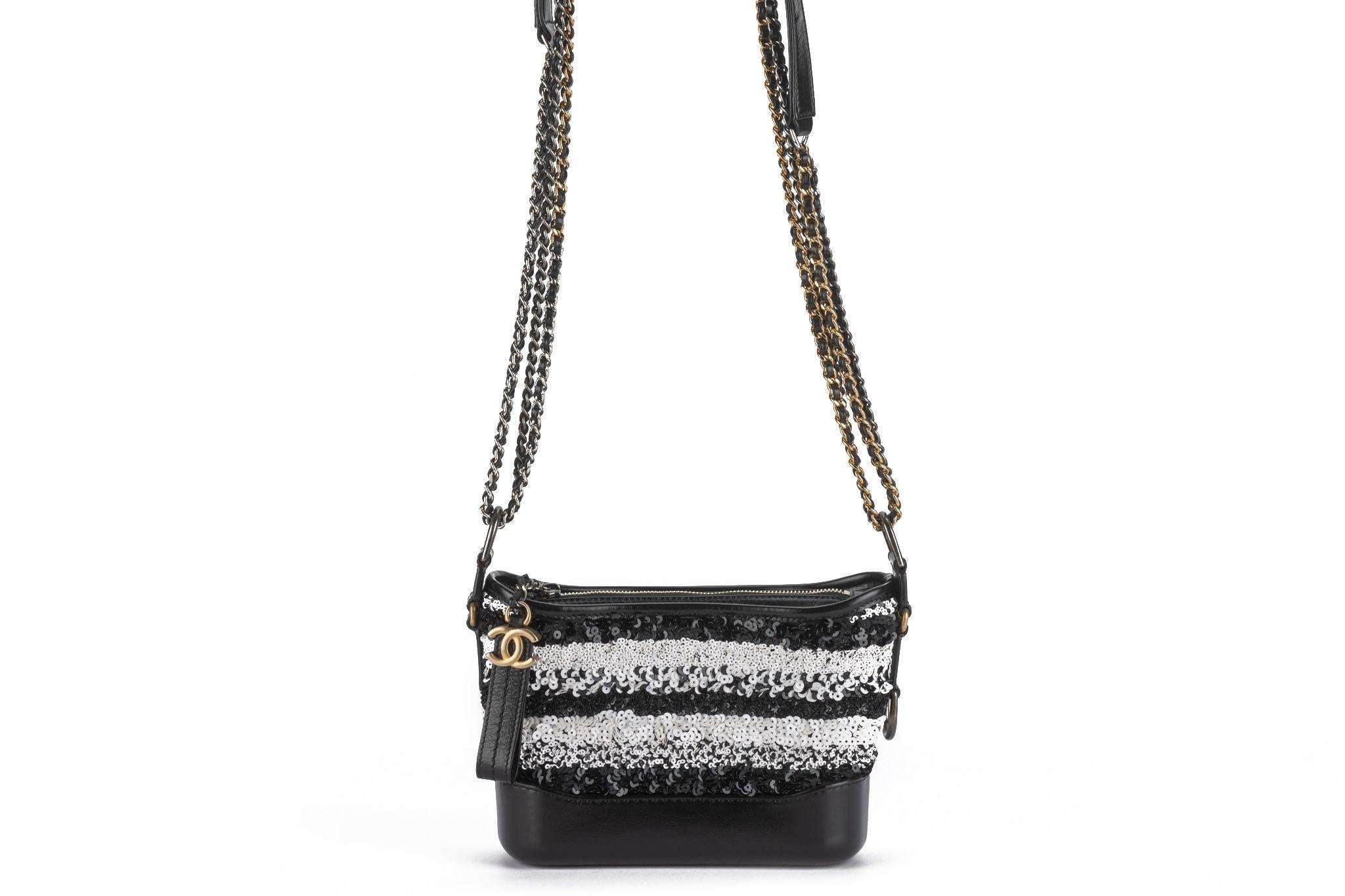 Chanel Small Sequin Gabrielle Hobo For Sale 1