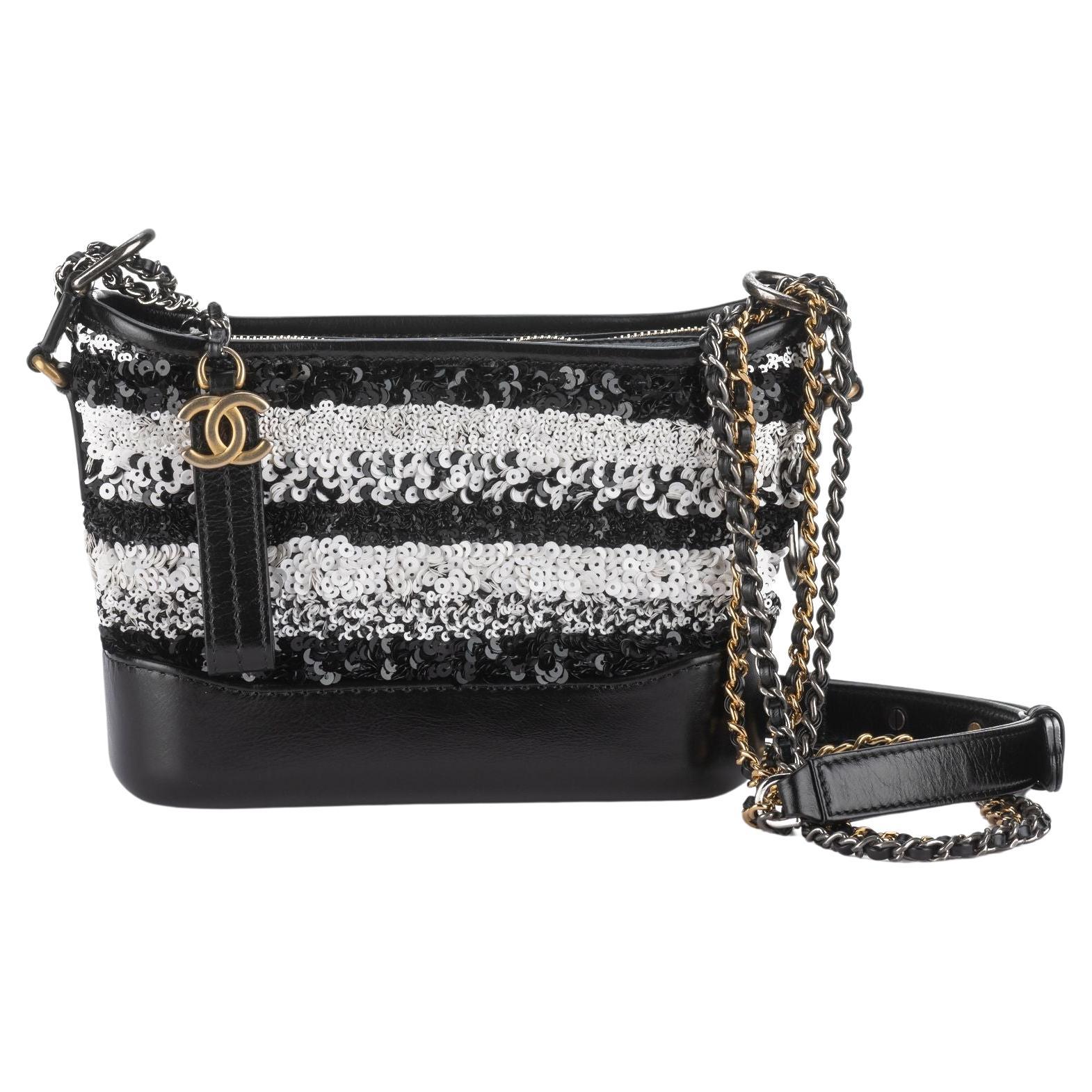 Chanel Small Sequin Gabrielle Hobo For Sale