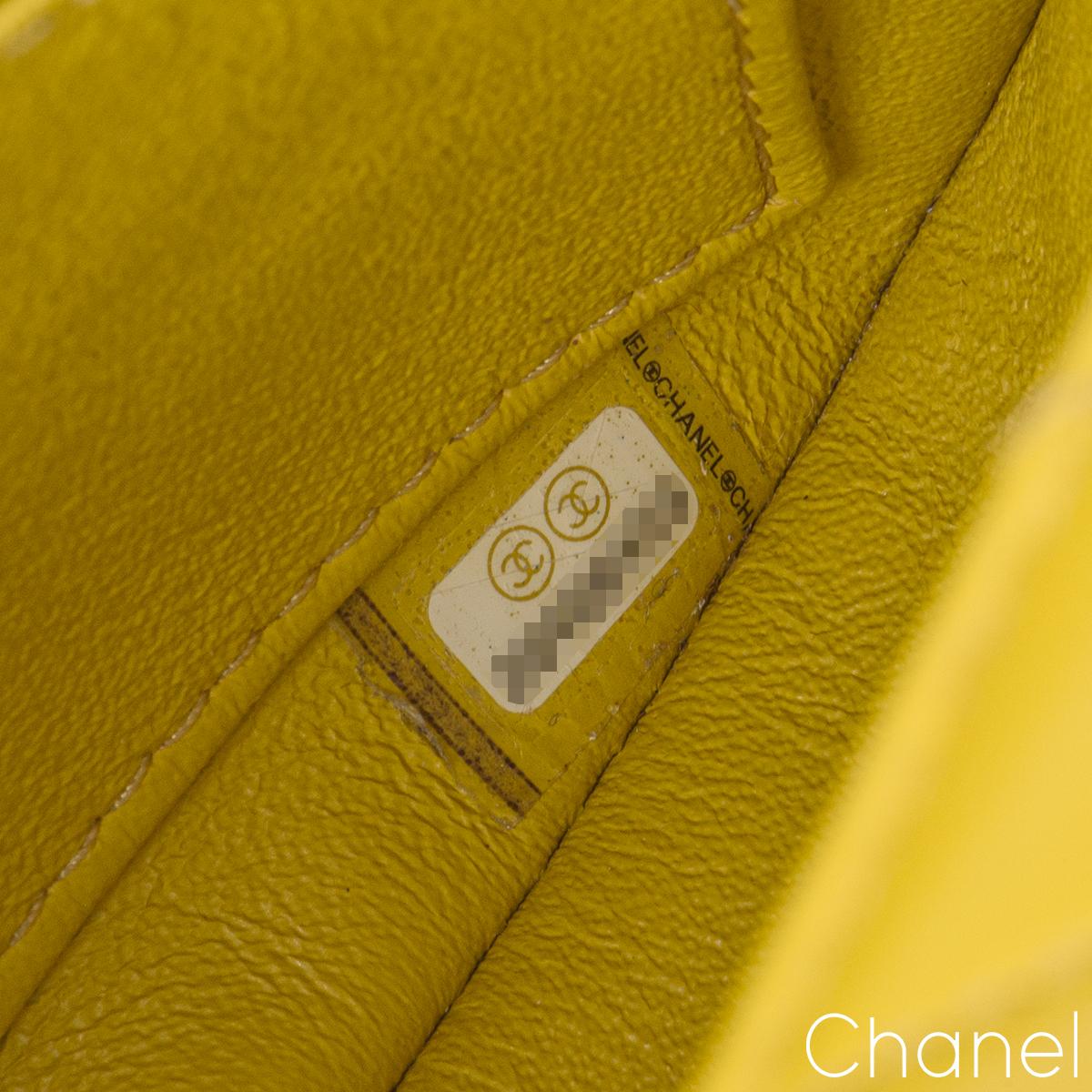 Chanel Small Yellow Trendy CC Flap Bag 1