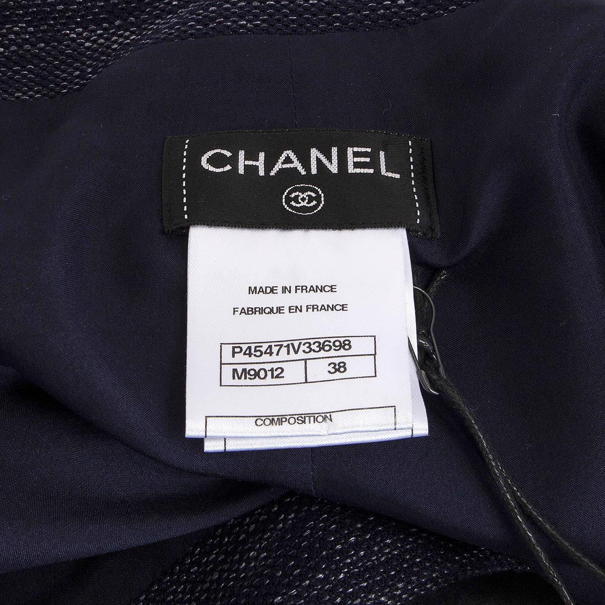 CHANEL smokey purple cotton 2013 TWEED Shorts Pants 38 S For Sale 3
