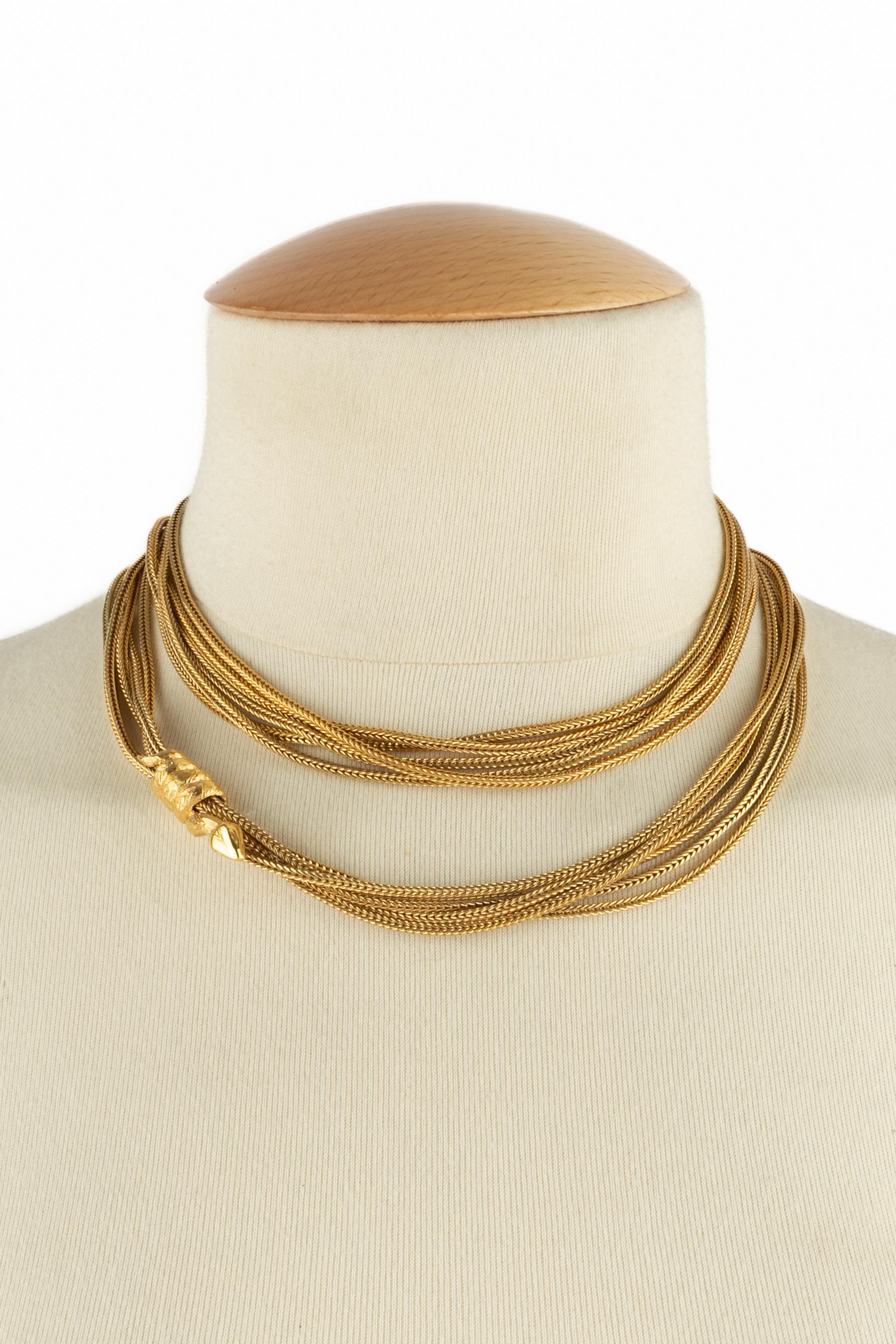 Chanel snake necklace For Sale 7