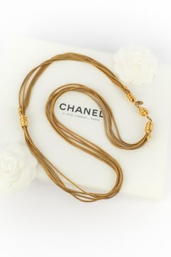 Chanel snake necklace