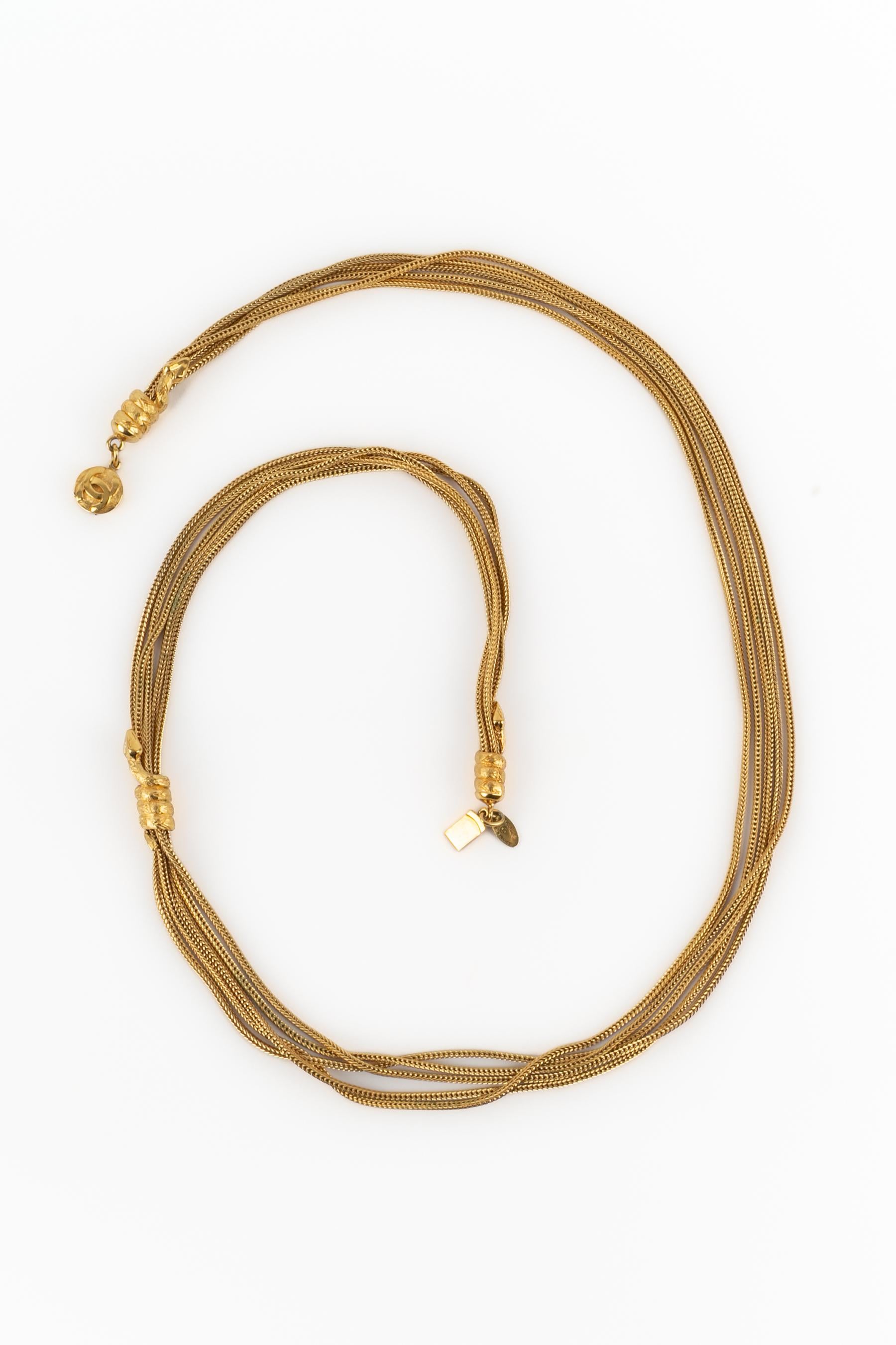 Chanel snake necklace In Excellent Condition For Sale In SAINT-OUEN-SUR-SEINE, FR