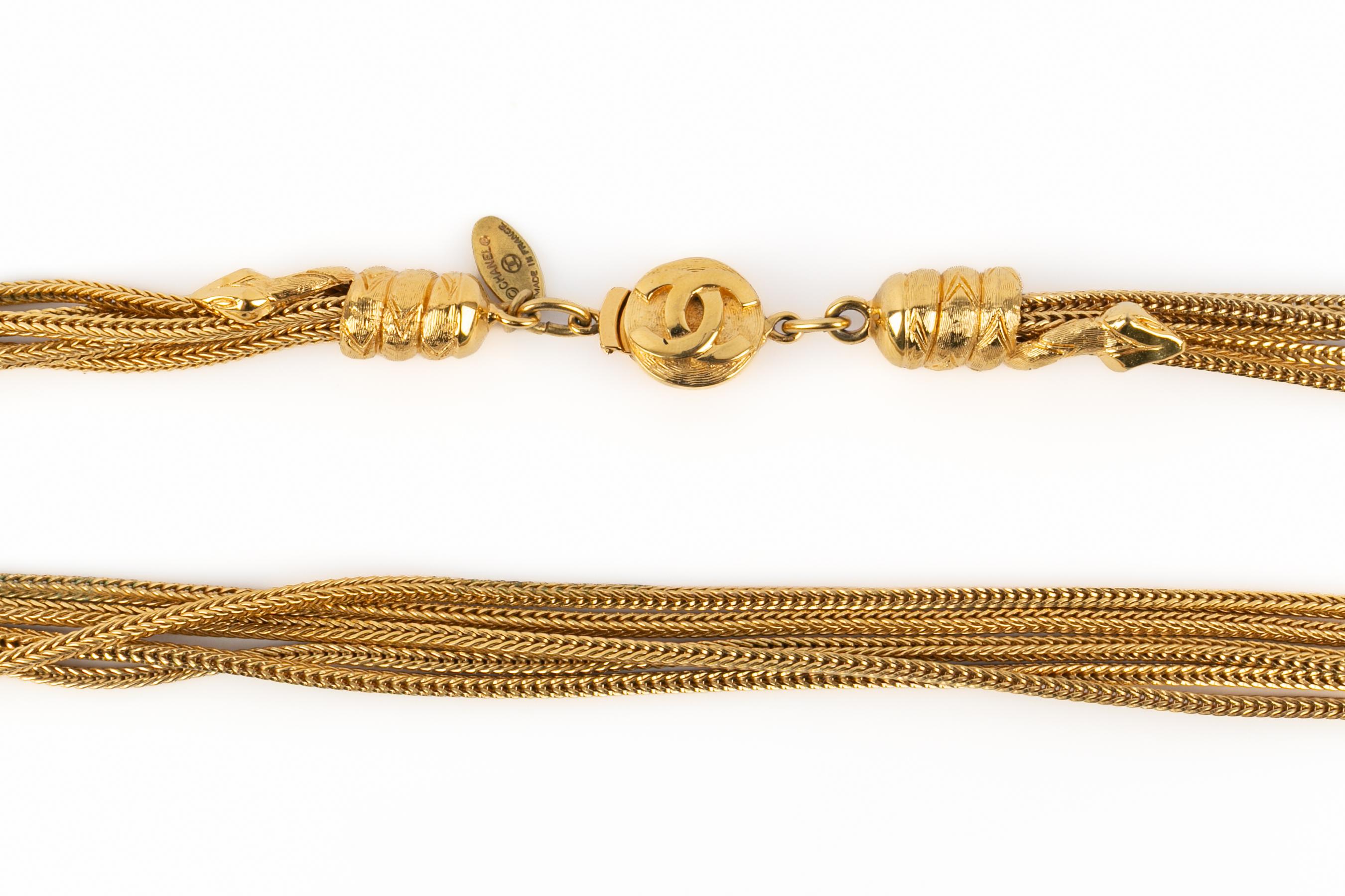 Women's Chanel snake necklace For Sale