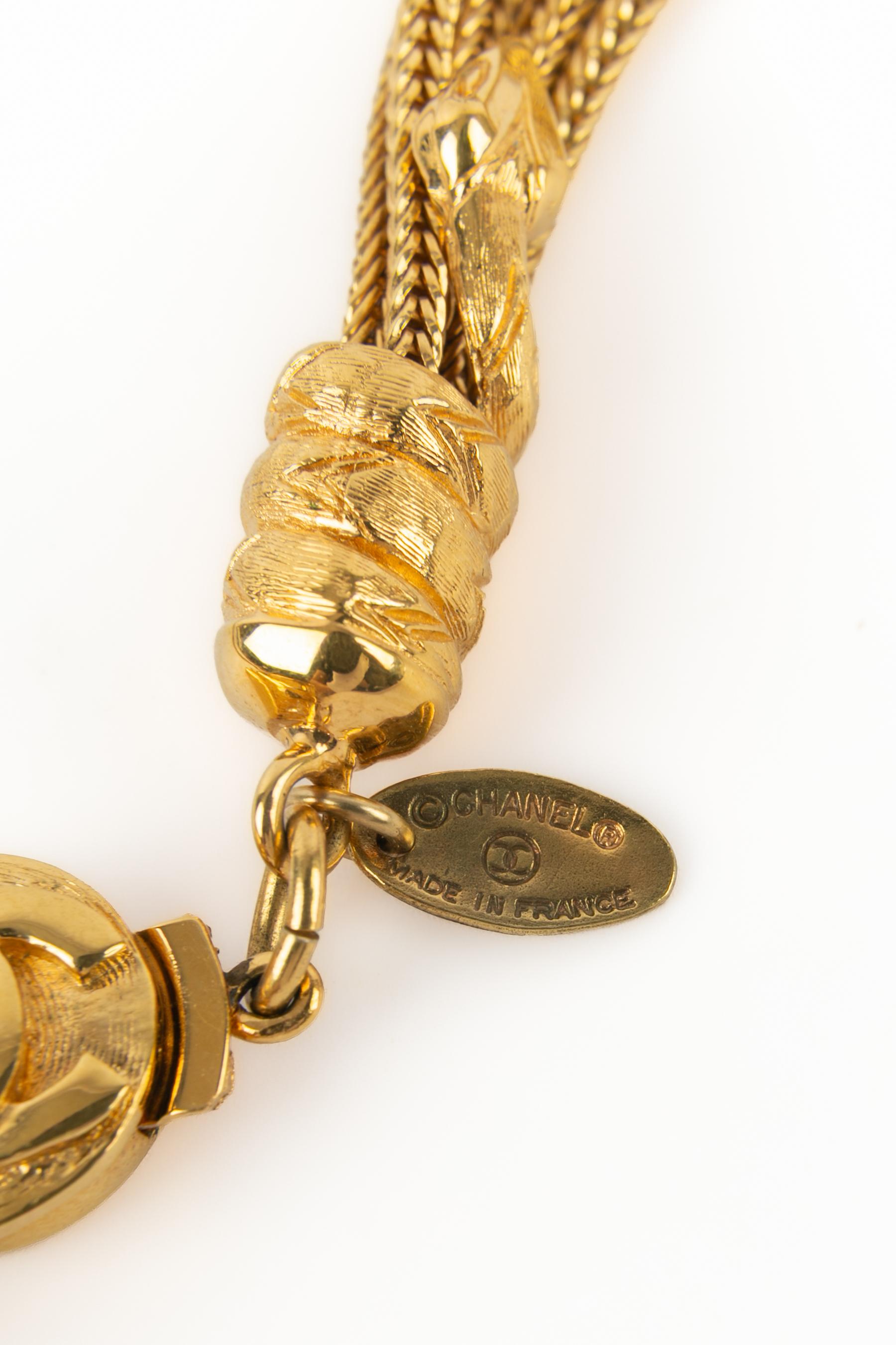 Chanel snake necklace For Sale 4