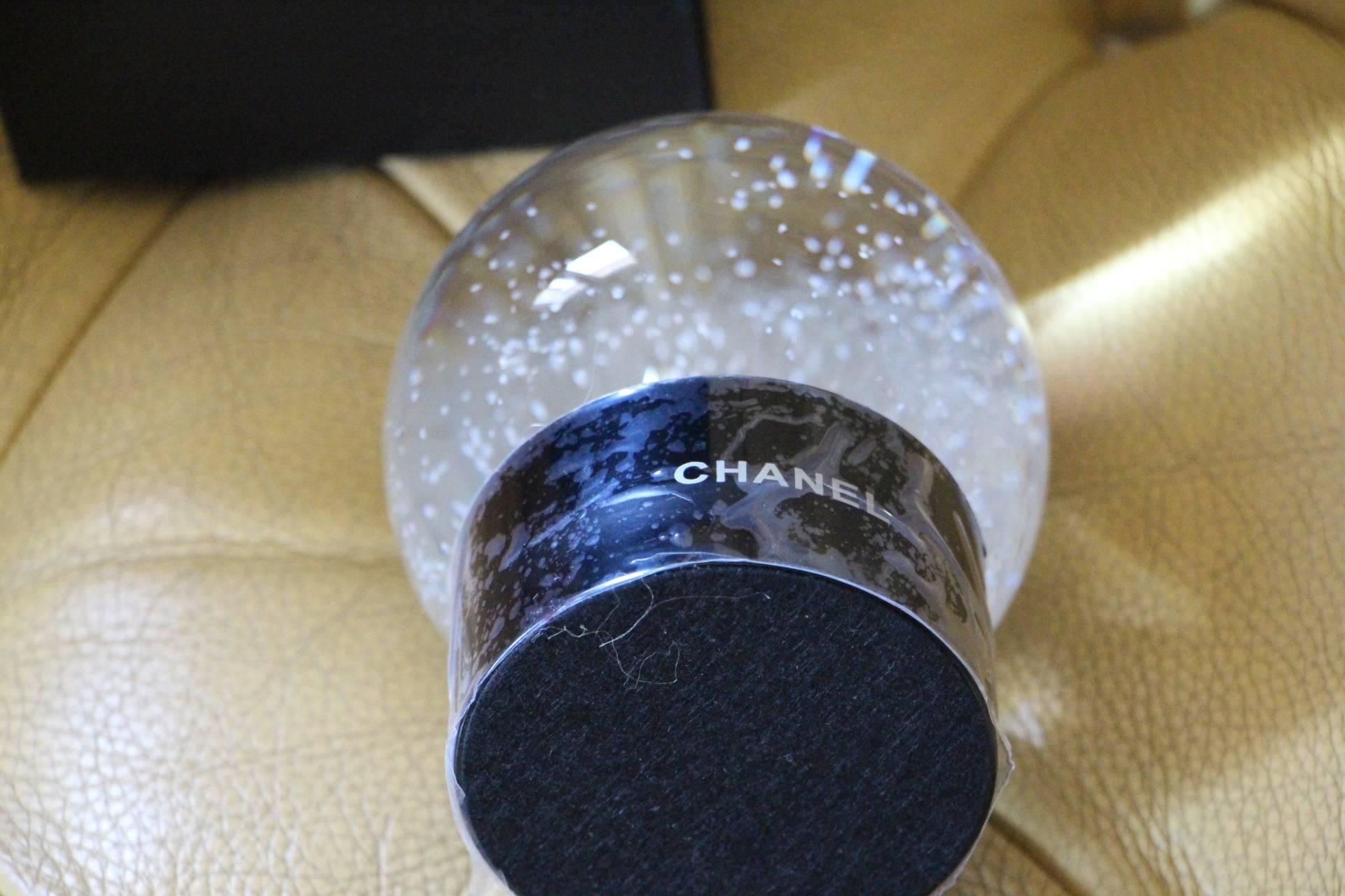 Contemporary Chanel Snow Globe Dome