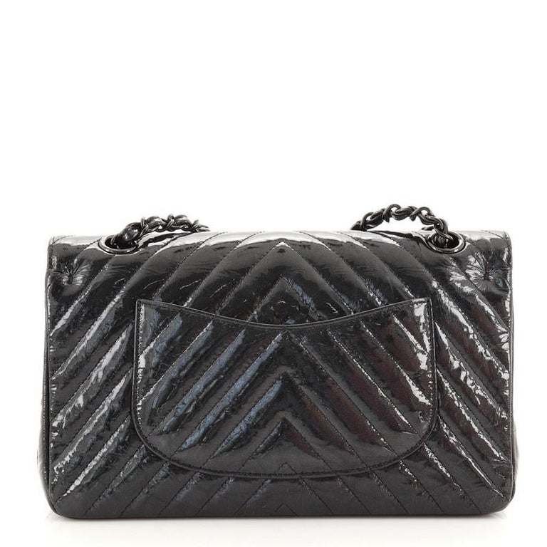 Chanel - Patent Leather Chevron - Shoulder bag - Catawiki