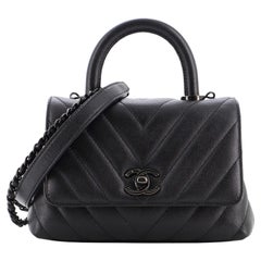 Chanel Mini Coco Handle Bag - White Handle Bags, Handbags - CHA829931