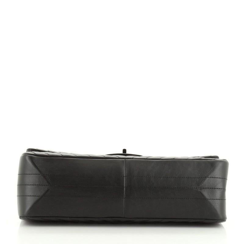 chanel 2.55 so black