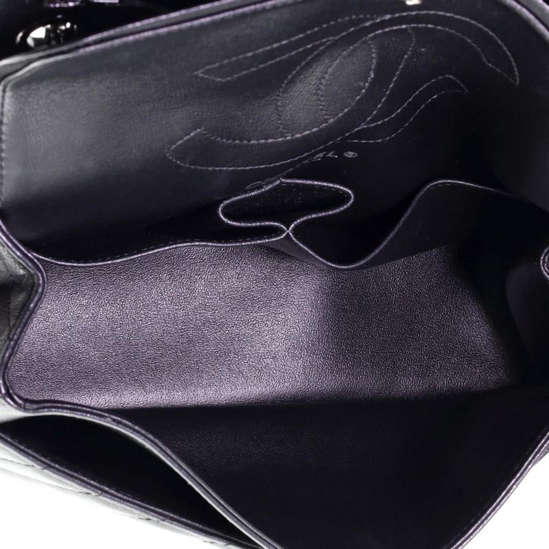 Chanel So Black Reissue 2.55 Flap Bag Chevron Sheepskin 225 2