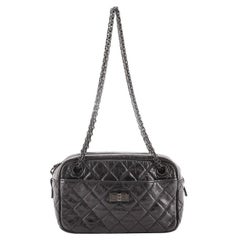 Chanel So Black Reissue Camera Bag Quilted Aged Calfskin Small