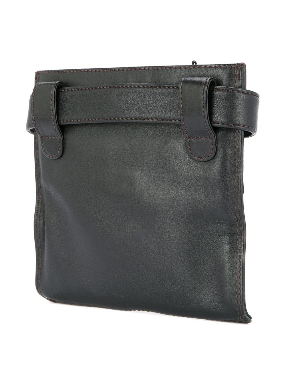 Chanel So Black Vintage Rare Waist Bum Belt Bag Fanny Pack Bag Pour femmes en vente
