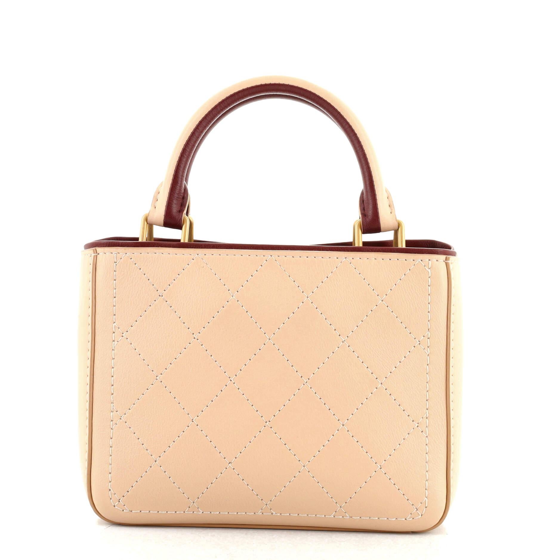 chanel light brown bag