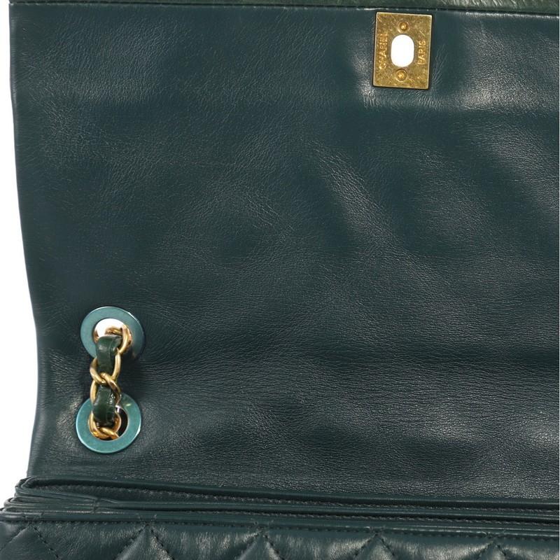 Chanel Soft Elegance Flap Bag Quilted Distressed Calfskin Medium 3