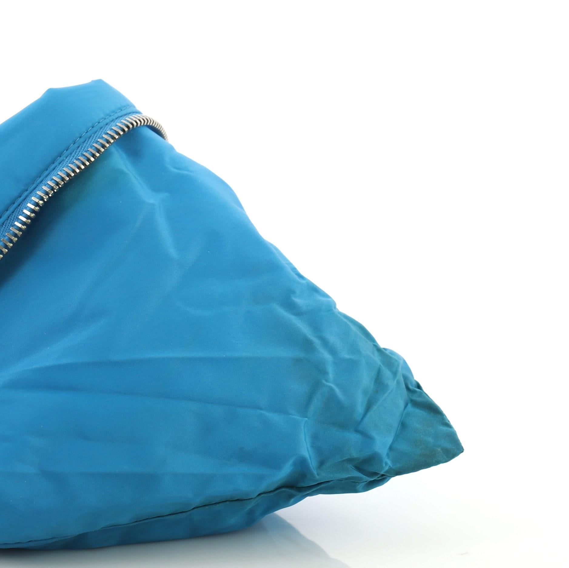 Chanel Soft Shell Flap Bag Vertical Stepped Nylon Jumb 5