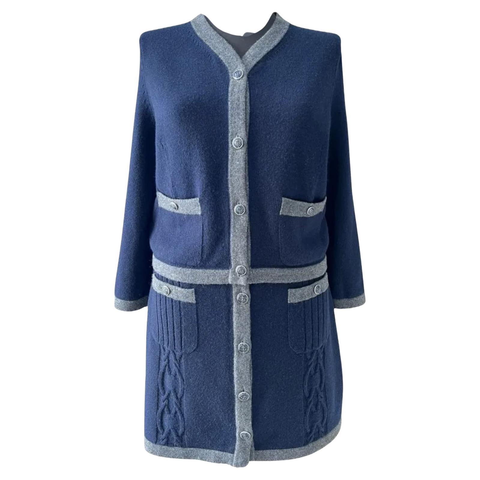 Chanel Sophia Coppola Style New Cashmere Suit For Sale