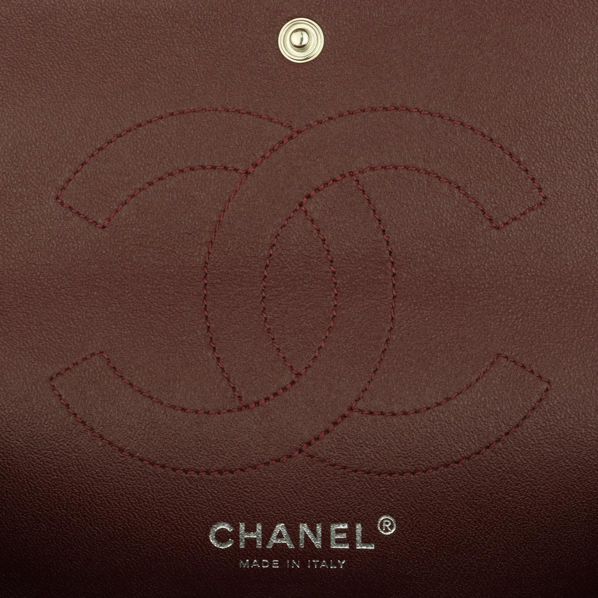 CHANEL Space Charms 2.55 Reissue 225 Flap Bag Black Aged Calfskin 2017 For Sale 12
